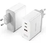CARGADOR PARED 100W 2xUSB-C/USB-A BLANCO VENTION